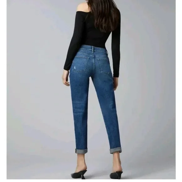 NEW DL1961 Riley Boyfriend Straight Vintage Jeans Size 27 NWT - Picture 2 of 9